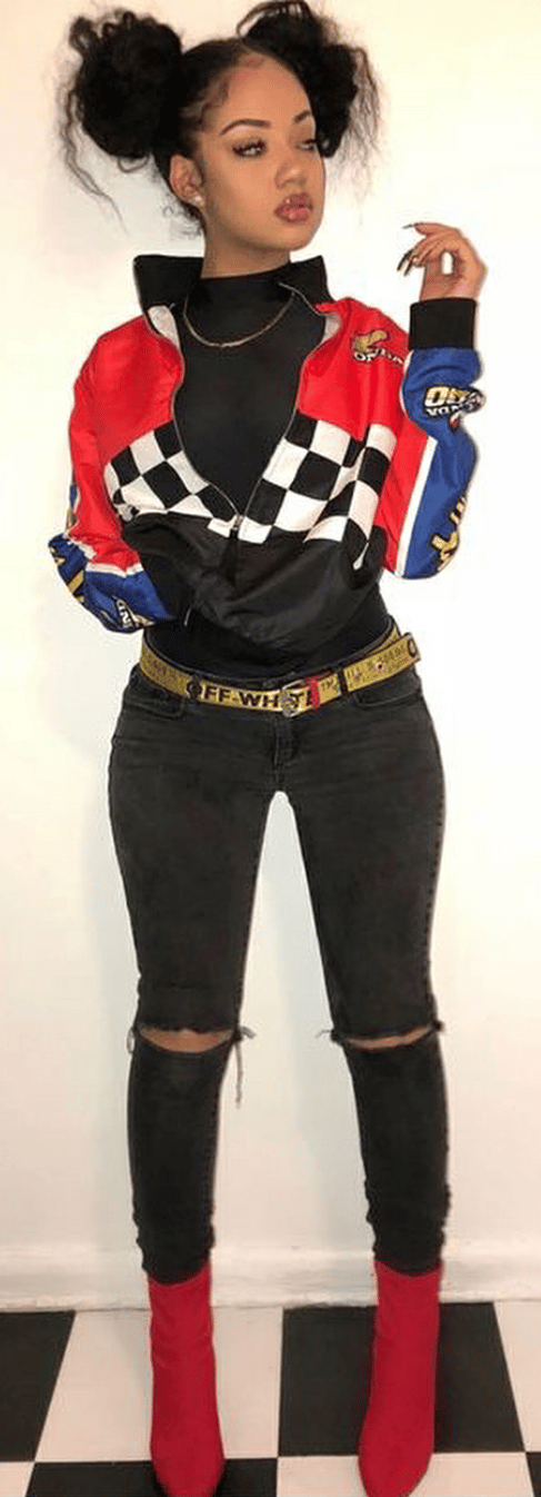 Womens race car on sale jacket